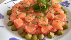 Tartare aux 2 saumons