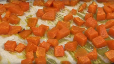 Potiron rôti au romarin