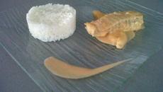 Cabillaud en sauce