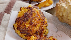 Galette de potiron et lard fumé
