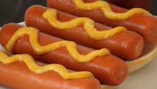 Hot dogs façon tatins, ketchup et/ou moutarde !