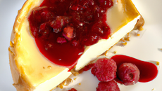 Cheese-cake aux framboises