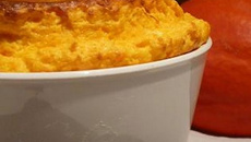 Soufflé au potimarron et à la mimolette vieille