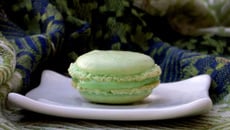 Macarons chocolat blanc-verveine