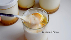 Yaourt maison à la confiture de lait