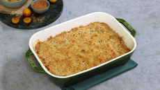 Crumble de mirabelles de Lorraine aux épices