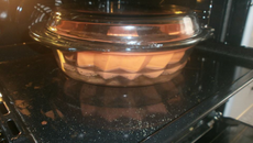 Gâteau amandes-cacao cuisson vapeur