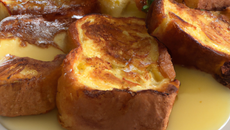 Pain perdu à la vanille