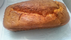 Cake au tomates séchées & mozzarella