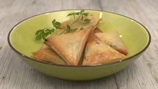 Briouates ou bricks à la viande hâchée épicée