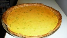 Tarte aux carottes et au fromage