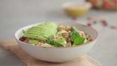 Salade santé au quinoa