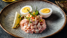 Tartare de surimi et crevette