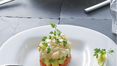 Tartare de St Jacques à l'effilochée d'endives