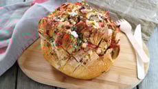 Pain hérisson au Rondelé