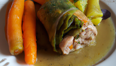 Escalope de veau à la cancoillotte gourmande