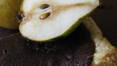 Tarte poire belle-hélène