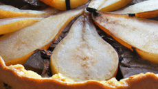 Pie aux poires et chocolat