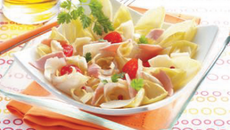 Salade d'endives à la déchirade de jambon
