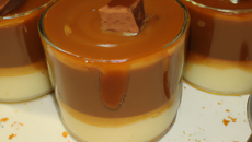 Mousse chocolat, caramel