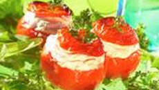 Tomates au chèvre chaud