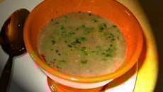 Velouté de pommes de terre oriental