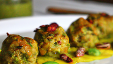 Boulettes de poulet aux pistaches