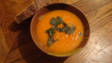 Velouté de potiron savoureux