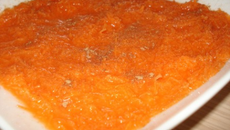 Salade de carottes rapées à l'orange