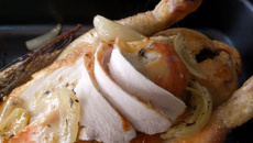 Poulet rôti ET moelleux