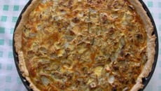 Quiche aux endives et saumon