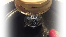 Crème de mascarpone aux fraises