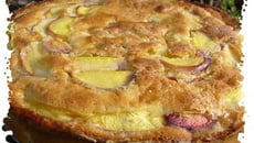 Gateau nectarines & pruneaux