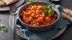 Curry de patates douces et pois chiches