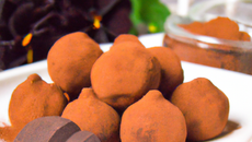 Truffes au chocolat diététiques