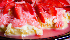 Dessert léger aux fraises