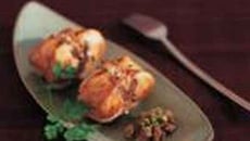 Râble de lièvre, anchois/citron en condiment