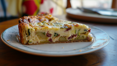 Clafouti aux courgettes et au chèvre