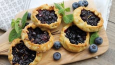 Mini-tartelettes aux myrtilles