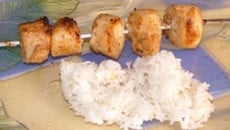 Brochettes épicées de Saint-Jacques tandoori