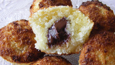 Moelleux coco, cœur de chocolat