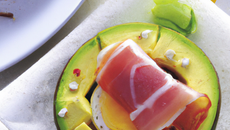Avocat au jambon