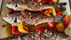 Dorade aux Poivrons