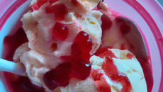 Glace à la confiture de lait