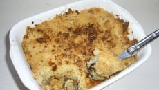 Crumble poires / bananes / chocolat