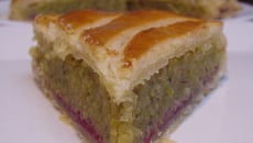 Galette des rois pistache-framboise