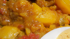 Tajine d'agneau aux légumes !