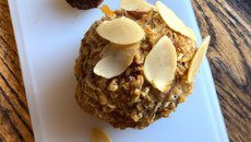 Bombe aux amandes et au café
