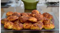 Gougères aux deux fromages