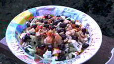 Salade estivale au fromage et melon